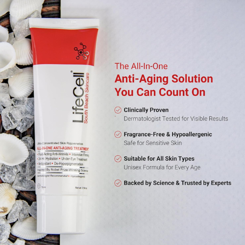 LifeCell All in One Anti-Aging Treatment 2.54 Oz